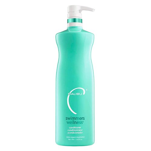 Malibu C Swimmers Wellness Conditioner - Moisturizing Formula with Strengthening Proteins for Healthy Hair