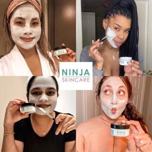 Regine Switzerland Sulfur Mask | Acne Treatment for Clear Skin - Non-Irritating, Paraben-Free, 2 OZ