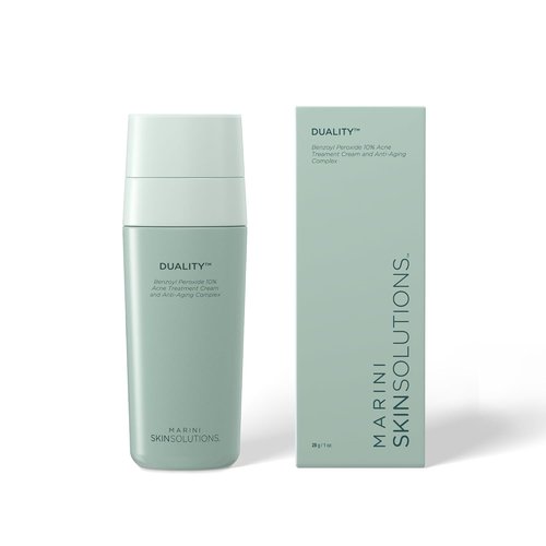Marini SkinSolutions Duality - 10% Benzoyl Peroxide Acne Treatment & Anti-Aging Retinol Cream - 1 oz