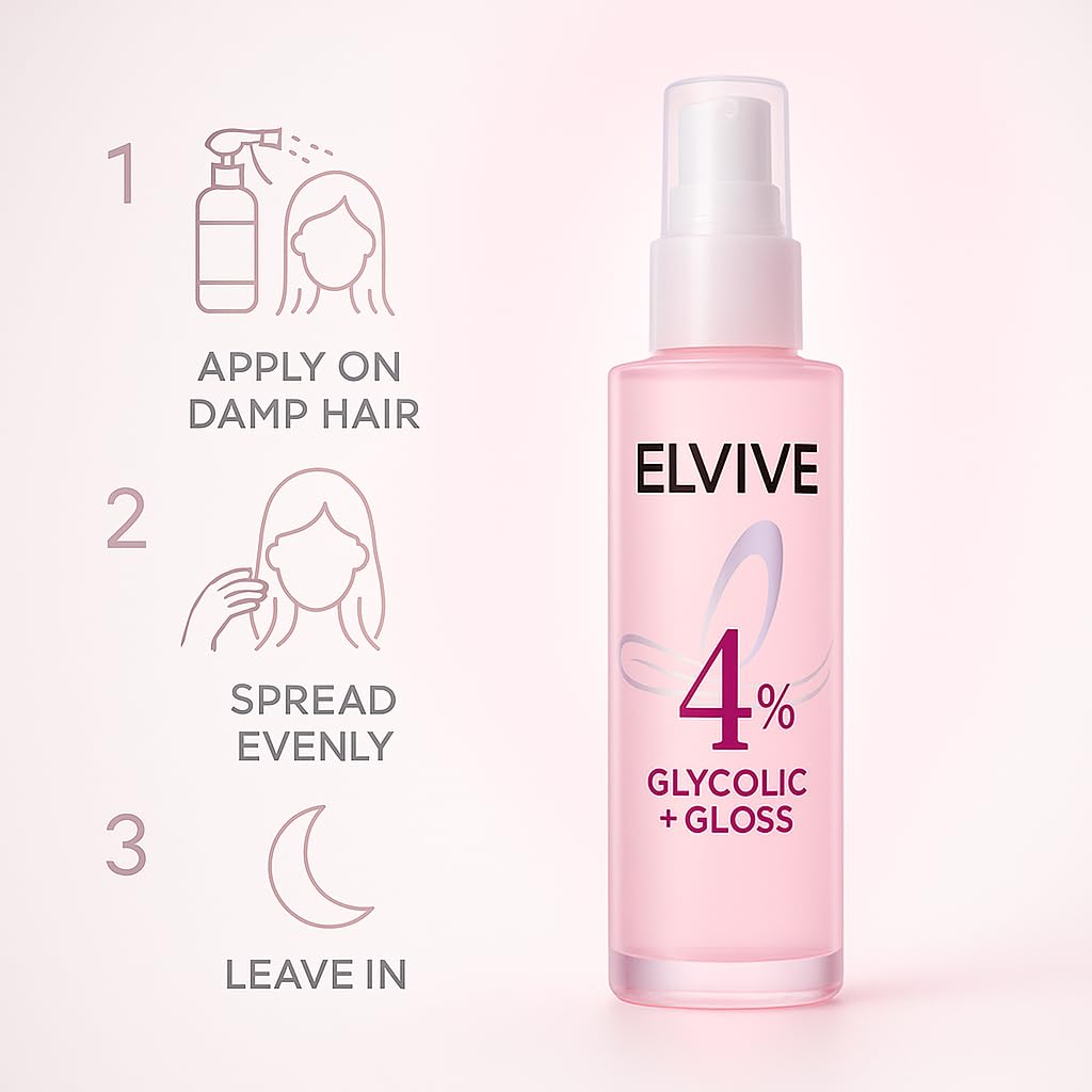 Skiennix Gloss-Enhancing Hair Serum - Lightweight Leave-In Formula for All Hair Types | 4.4 fl oz