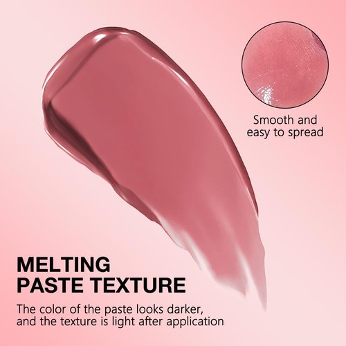 FeiCuiYun Pink Honey Tinted Lip Balm - Sheer Hydrating Lip Gloss & Moisturizing Color for All Skin Tones