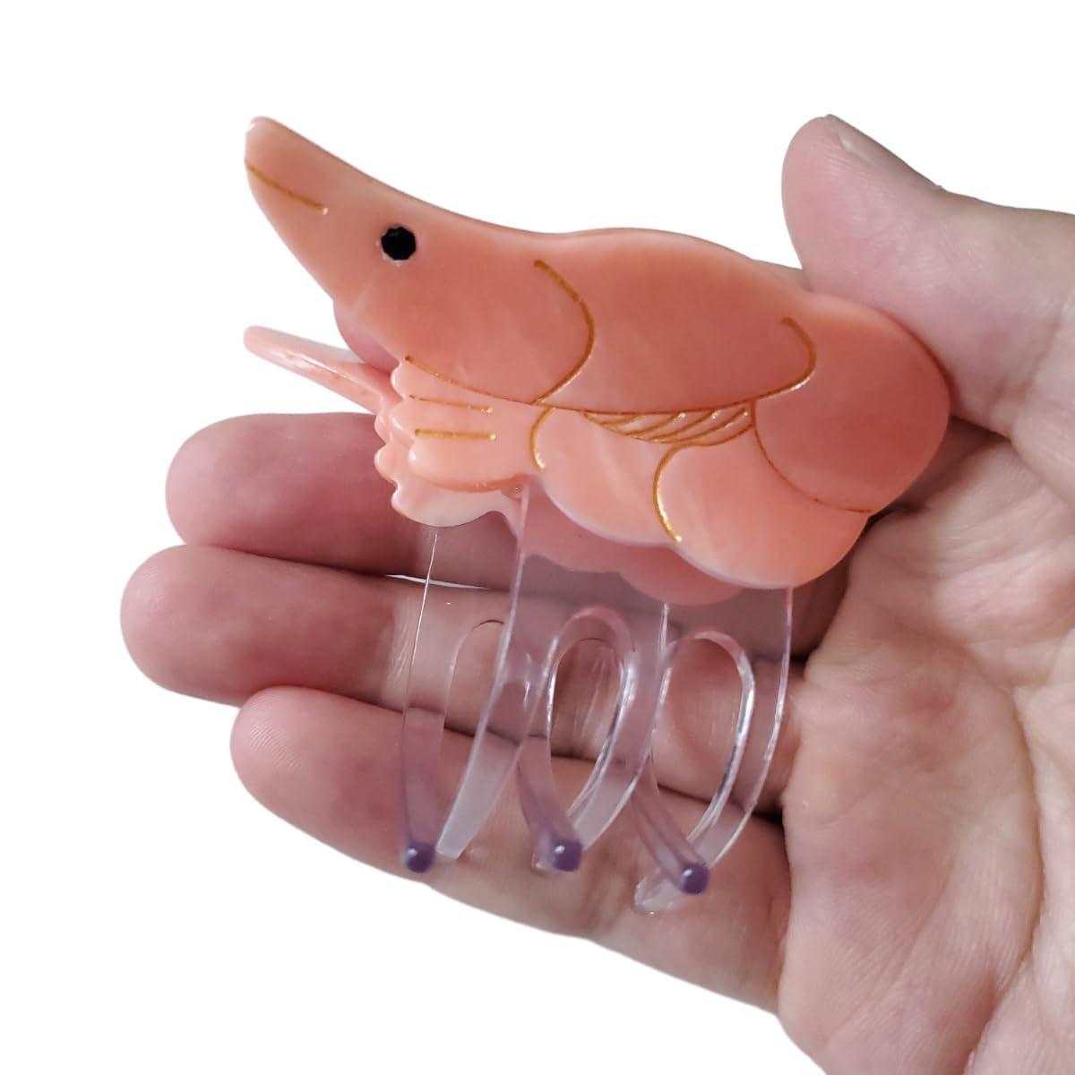 Shrimp Claw Clip,Acetate Hair Clips,Small Claw Clips for Women