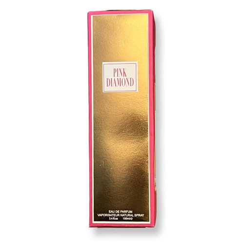 Pink Diamond Eau de Parfum for Women - 3.4 Fl Oz | Fresh Top Notes of Orange, Aldehyde & Lily