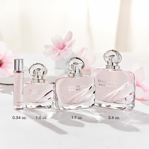 Estée Lauder Beautiful Magnolia Eau de Parfum Spray with Notes of Lush Magnolia, Solar Gardenia, Warm Woods & Luminous Musk | Perfumes for Women