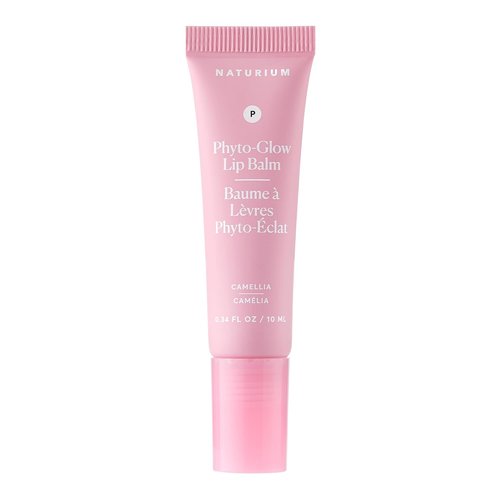 Naturium Phyto-Glow Lip Balm - Hydrating Glossy Finish Lip Care, 0.34 oz Camellia