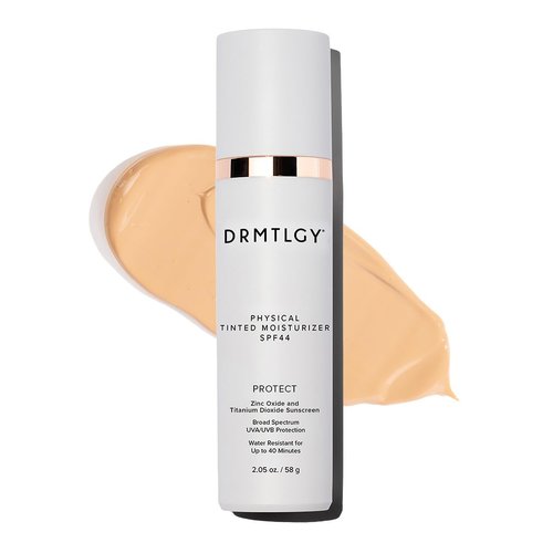 DRMTLGY Tinted Moisturizer SPF 44 - Universal Tint Mineral Sunscreen & Foundation, 2.05 oz