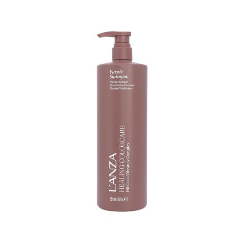 L'ANZA Healing Colorcare Purple Shampoo - Neutralizes Brass & Brightens Blonde | Sulfate-Free, Moisturizing