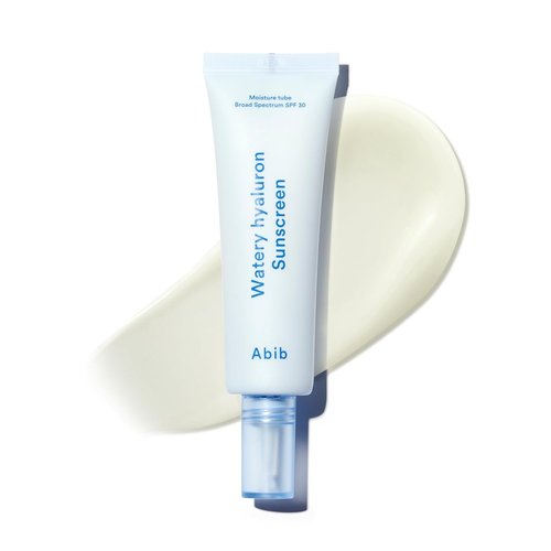 Abib Watery Hyaluron Sunscreen - Broad Spectrum SPF 30 | Hydrating Sunblock with Hyaluronic Acid, 1.69 fl oz