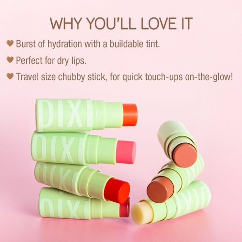 Pixi Beauty Hydra Lip Treat - Tinted Hydrating Lip Balm in Rosette | 0.16 oz / 4.8 g
