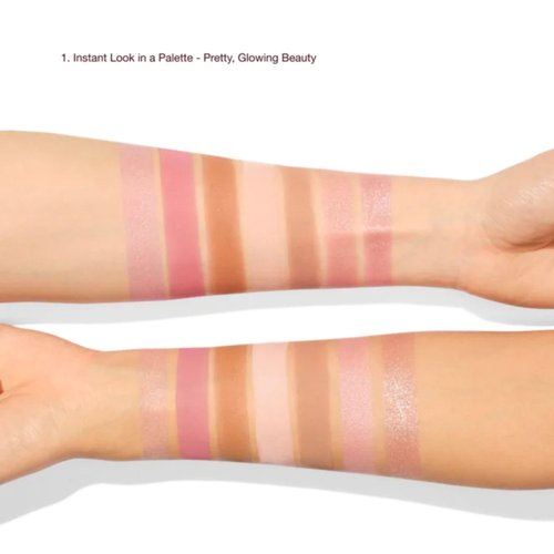 Charlotte Tilbury Instant Look in a Palette - All-in-One Powder Makeup for Eyes & Cheeks - Summer-Fresh Glow Essentials