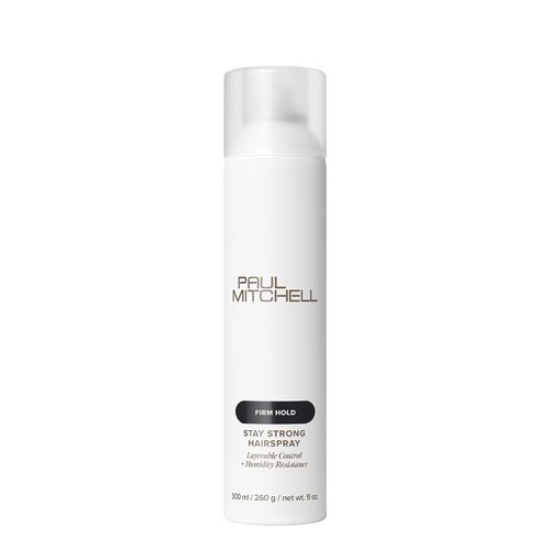 Paul Mitchell Stay Strong Hairspray - Layerable Control & Humidity Resistance for All Hair Types | 9 oz