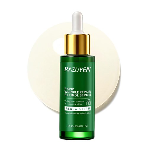 Regine Switzerland Retinol Serum - Anti-Aging Face Serum with Peptides for Fine Lines & Hydration | 30ml