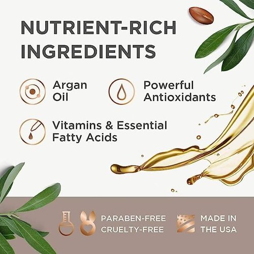 Argan Magic Restorative Hair Mask - Protein-Rich Hydrating Treatment for Damaged Hair | Paraben-Free, 12 oz
