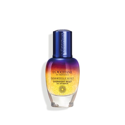 L'Occitane Immortelle Overnight Reset Oil-in-Serum - Revitalize Skin Overnight | 1.00 fl. oz