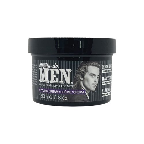 Dippity Do for Men - High Hold Styling Cream for Strong Control | 6.3 Oz