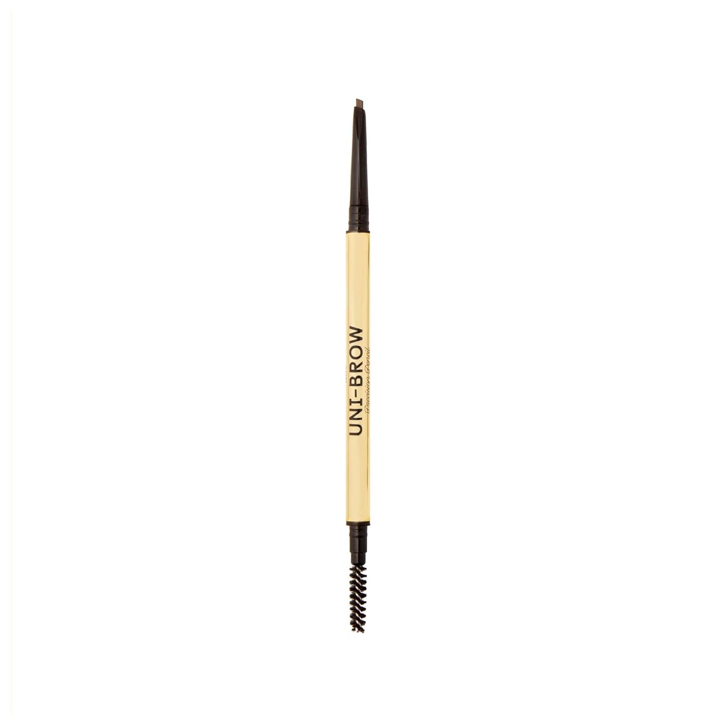 Winky Lux Uni-Brow Precision Eyebrow Pencil - Dual-Ended Waterproof Longwear with Spoolie | Universal Shade for Natural Brows (Brown, Blonde, Taupe)