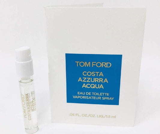 Tom Ford Costa Azzurra Acqua Eau de Toilette Sample Spray | 0.05 Fl. Oz. - Refreshing Fragrance
