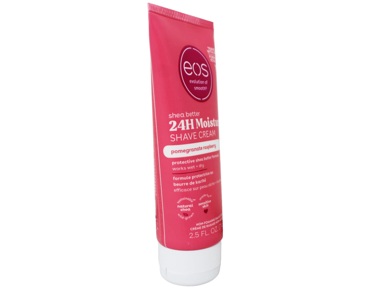 Evolution- of- Smooth Shave Cream Pomegranate Raspberry, 2.5 oz for Women (4 Pack)