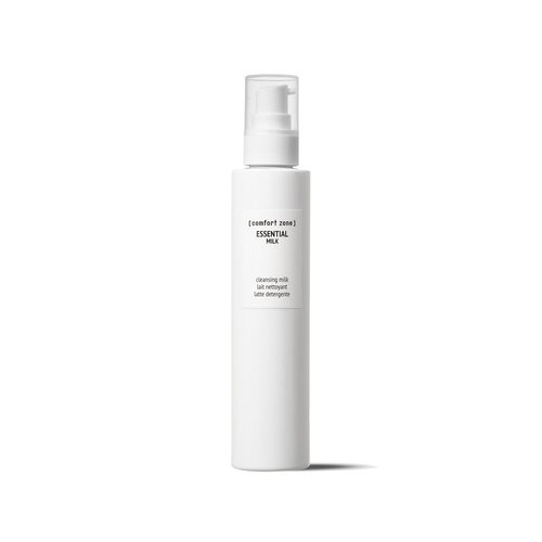 Comfort Zone Essential Cleansing Milk - Creamy Face Wash & Gentle Makeup Remover for All Skin Types | 6.76 Fl Oz