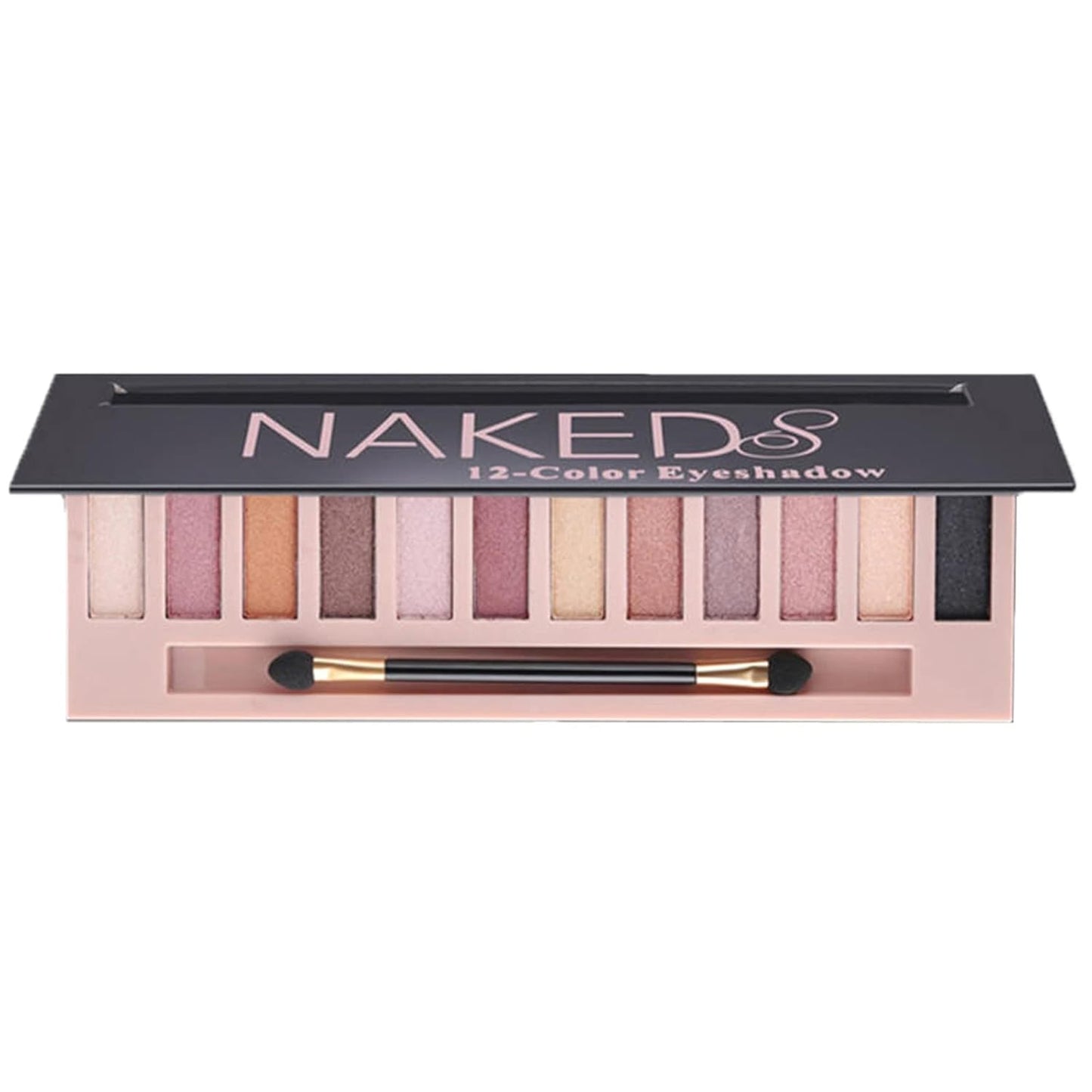 Skiennix 12-Color Nude Eyeshadow Palette - Waterproof Matte & Shimmer Pigments for Professional Makeup