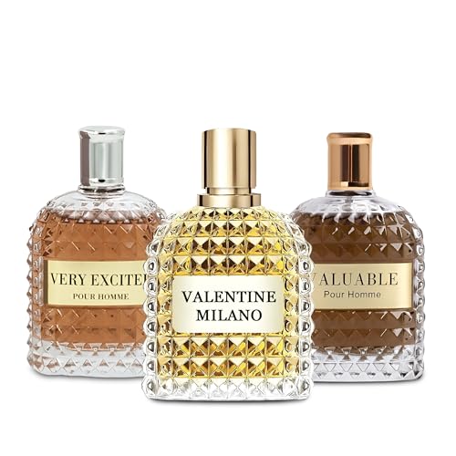AFLUXE Men's Cologne Bro Set Wonderful Multi Scent Eau de Toilette Natural Spray Men's Perfume For all Day Used 100ML Each Bottle(1 PCS)