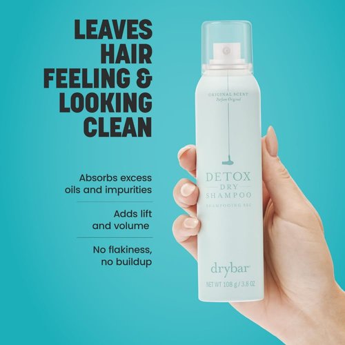 Drybar Detox Dry Shampoo - Sangria Scent | Absorbs Oil, Adds Volume & Refreshes All Hair Types