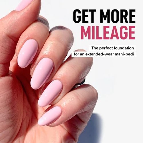LONDONTOWN Gel Genius Top Coat & Base Coat Set - High Shine, Chip Resistant, Quick Dry | 0.4 Fl Oz Each