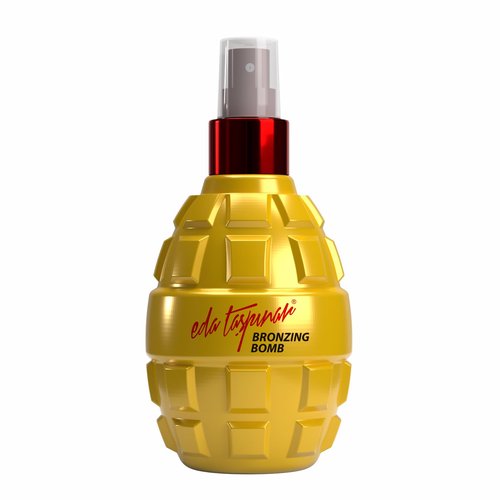 Bronzing Bomb Tanning Oil Spray | Fast Deep Dark Tan Accelerator with Golden Glow | Lightweight Non-Greasy Bronzing Oil | Moisturizing with Coconut Oil & Vitamin E | No SPF | 6.8 fl oz