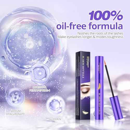 Lash Serum - 8ml Rapid Eyelash Growth Serum for Thickness, Stronger, Healthier Lashes & Brows - Vegan & Cruelty-Free