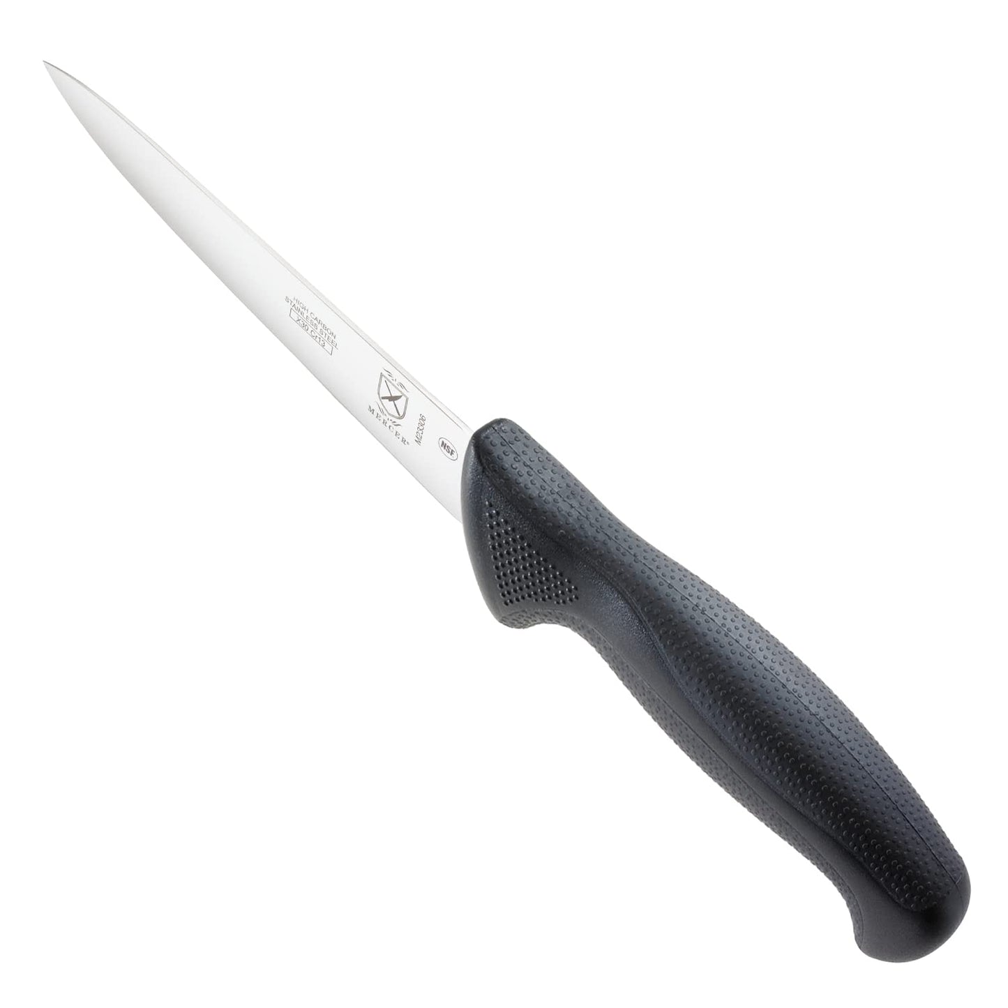 Mercer Culinary M18134BK Bread Knife, 6-Inch, Millennia Black