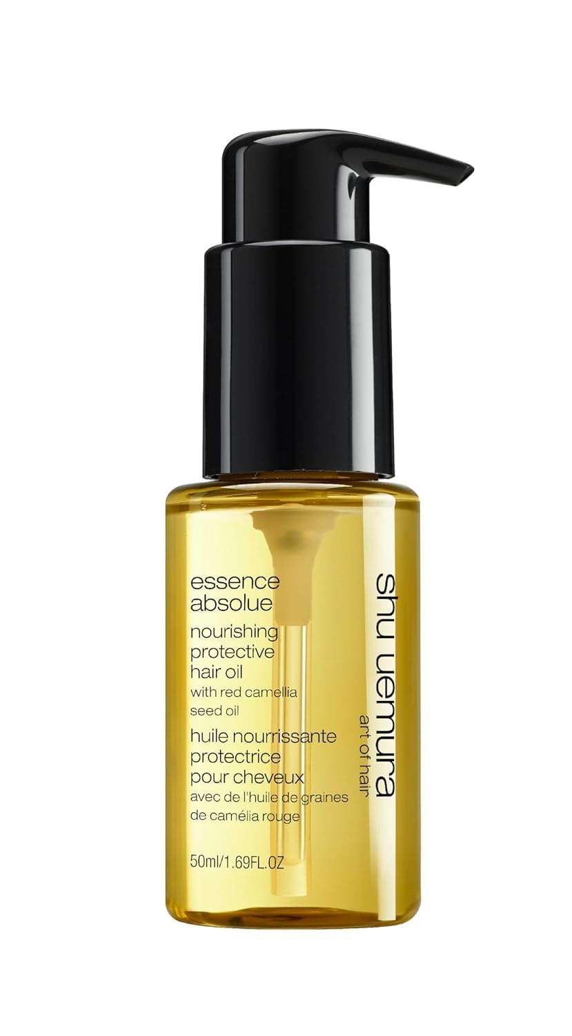 Shu Uemura Art of Hair Essence Absolue Nourishing Hair Oil - Lightweight Hydration & Shine | Heat Protection with Japanese Camellia Oil