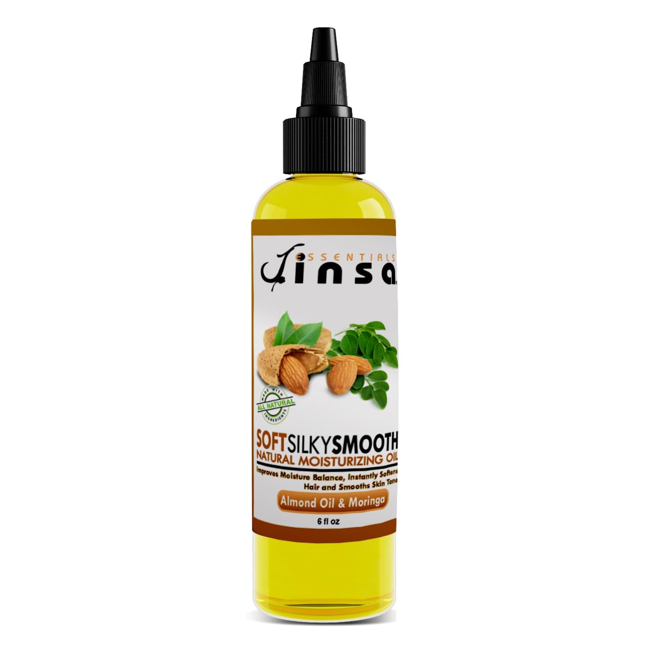 JINSA ESSENTIALS Almond Soft Silky Smooth Moisturizing Body Oil