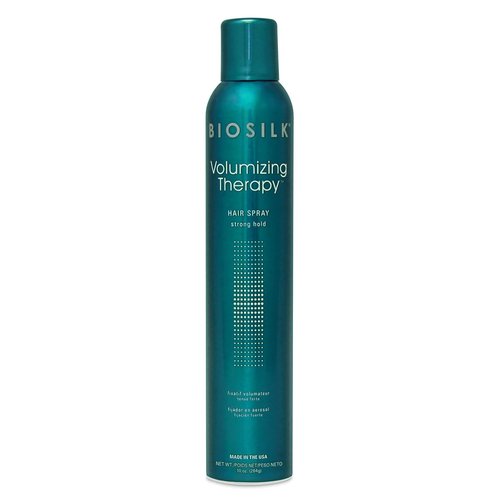 BioSilk Volumizing Hair Spray - Strong Hold, Adds Volume & Shine, Sulfate-Free, 10 Oz