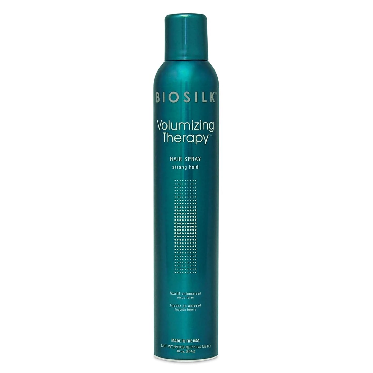 BioSilk Volumizing Therapy Hair Spray - Strong Hold, Adds Volume & Shine | 10 Oz, Sulfate-Free & Cruelty-Free