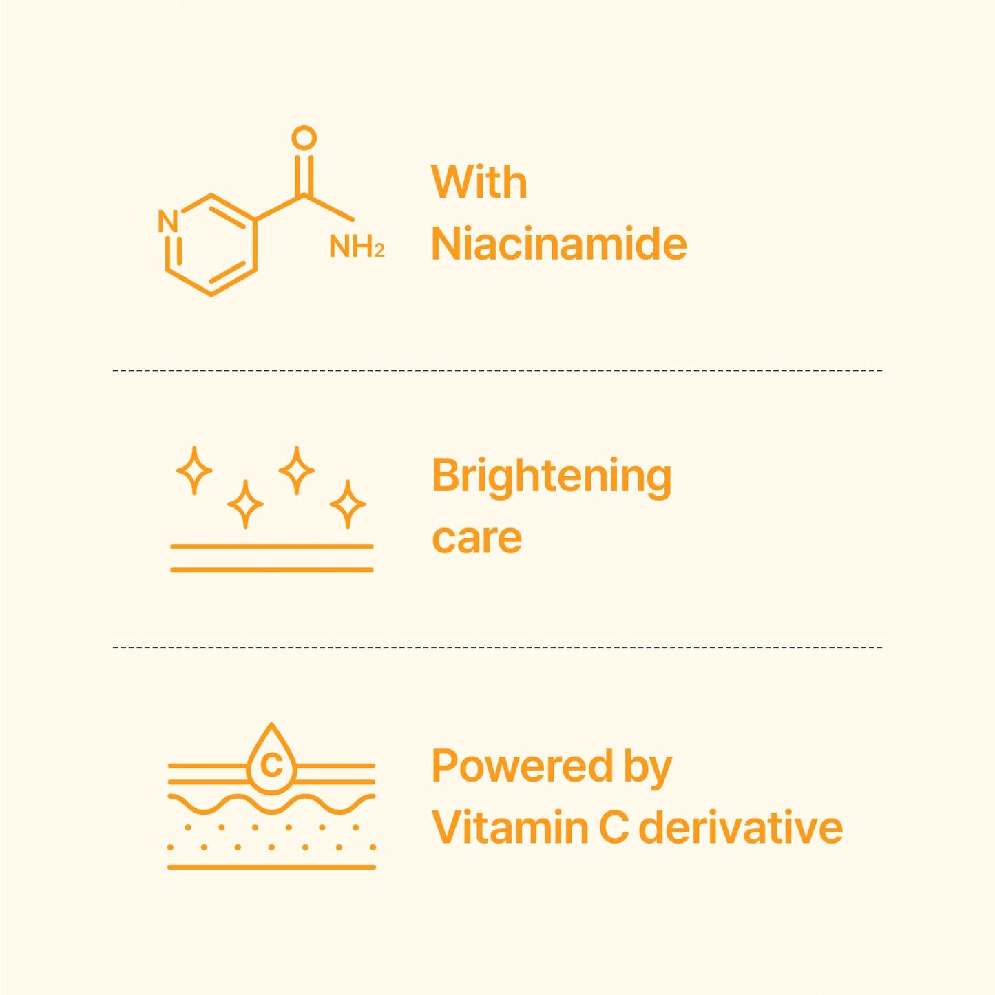 ACCOJE Brightening Capsule Essence Facial Serum - Niacinamide Hydrating Glow for Dull Skin