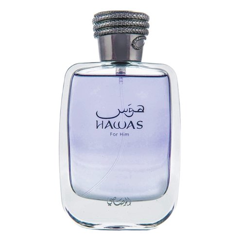 RASASI Hawas For Men Eau De Parfum Spray - Long Lasting Arabian Fragrance, 100ML (3.4 Oz) | Perfect for Daily Wear & Special Occasions