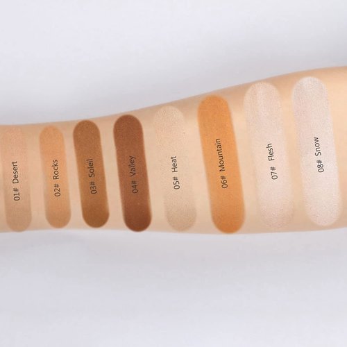 MAEPEOR Matte Setting Loose Powder - Smooth & Lightweight Face Powder for Brightening | 8 Colors, 03 Soleil