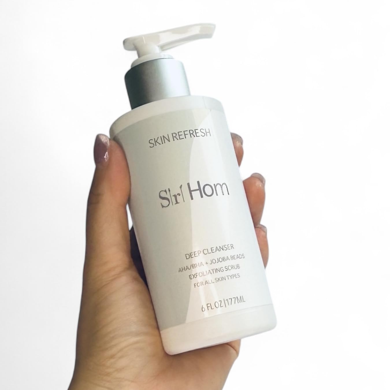 Skiennix Skin Refresh Deep Cleanser - AHA/BHA Exfoliating Scrub with Jojoba Seeds