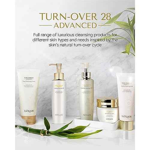 Isa Knox Turnover 28 Advanced (Cleansing Cream, 6.8fl oz) - Nourishing Makeup Remover without Residue by LG Beauty. Evergreen Oak, Pomegranate Vinegar, African Walnut Oil.