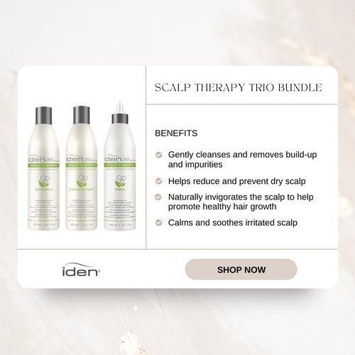 Iden Bee Propolis Scalp Therapy Conditioner - Nourishing Formula for Healthy Hair | 10.1 oz / 300 ml