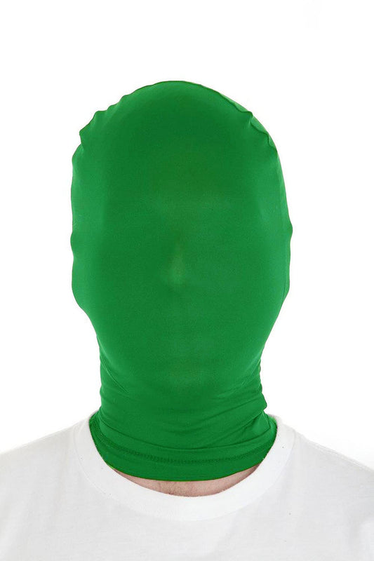 Chendvol Green Chromakey Mask Hood with Screen Gloves Invisible Effects Background for Green Screen Photography Photo Video (Green)