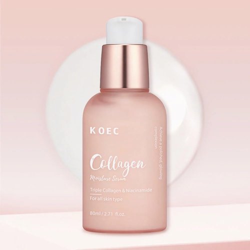 KOEC Triple Collagen Facial Serum - Advanced Anti-Aging Hydration Complex | 30ml