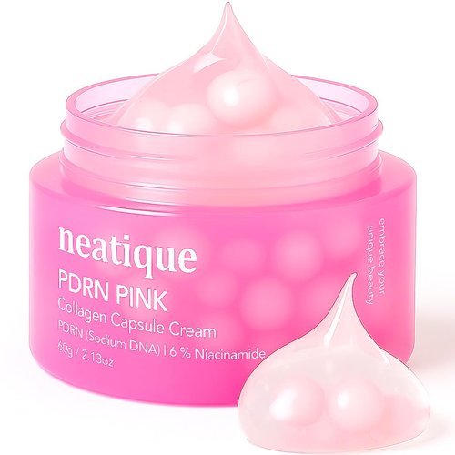 PDRN Capsule Cream - Firming & Hydrating Face Moisturizer with Salmon DNA & 6% Niacinamide | 2.13 oz