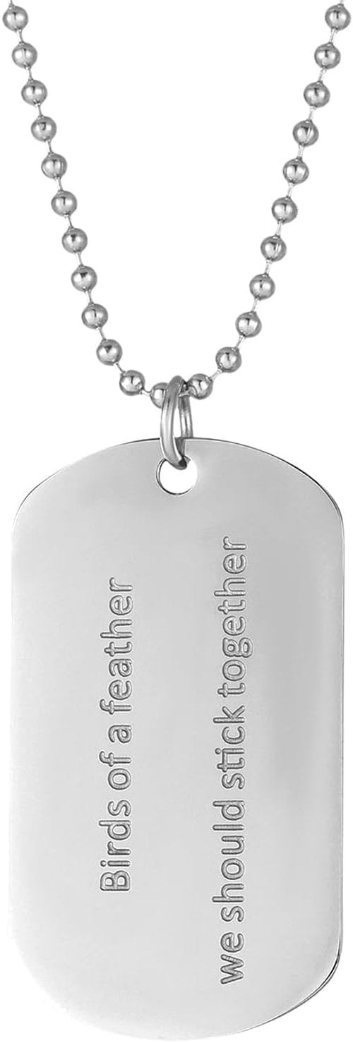 Regine Switzerland Birds of a Feather Necklace - Singer Album Inspired Gift for Concert Fans