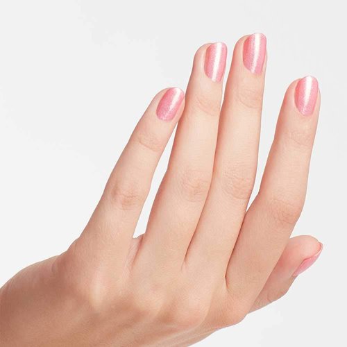 OPI Nail Lacquer Princesses Rule! | Sheer Soft Pink Shimmer Chip Resistant Nail Polish | Vegan, Fast Drying, Streak Free