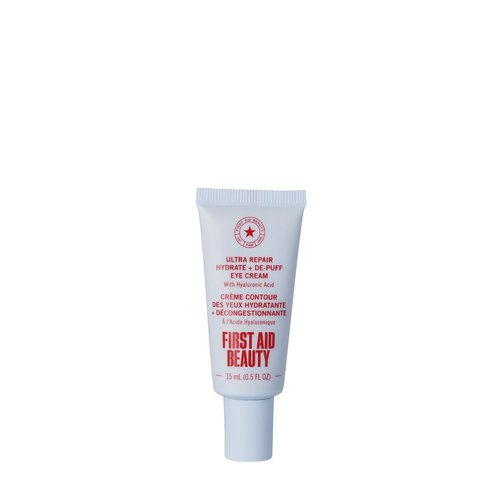 First Aid Beauty - Hydrating Eye Cream with Hyaluronic Acid | 24-Hour Moisture & Fine Line Relief, 0.5 oz