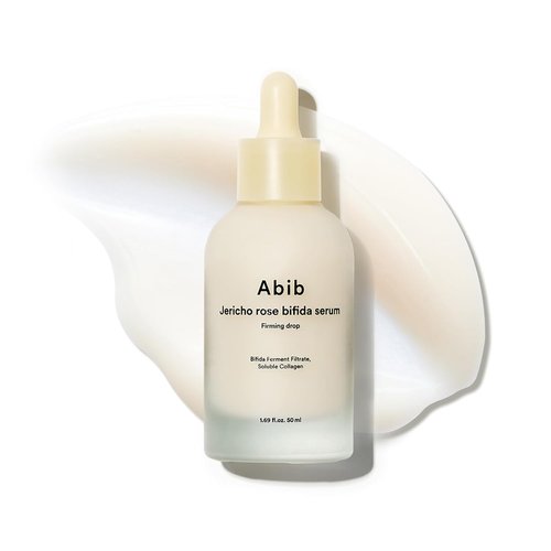 Abib Jericho Rose Bifida Serum - Firming Hydration Serum | Collagen, Peptide, Bakuchiol | 1.69 fl. oz. for Dry Skin