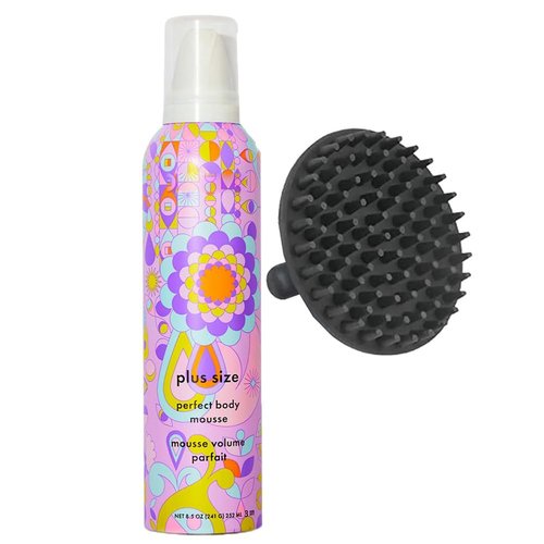 Amikaa Plus Size Perfect Body Mousse - Volumizing 8.5 oz Mousse for Fullness & Hold | Weightless Body for Fine to Medium Hair