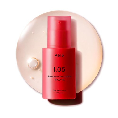 Abib Red Effect Serum - Anti-Aging Facial Skincare with NMN & Astaxanthin | 1.05 Pump, 1.01 Fl Oz