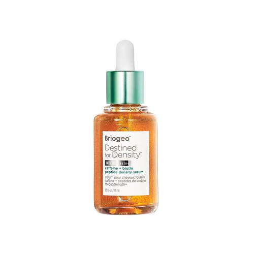 Briogeo Destined For Density Serum - Caffeine & Biotin Peptide for Thicker, Voluminous Hair | Fast-Absorbing, Non-Greasy, Vegan
